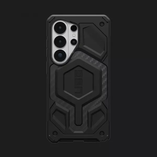 Чохол UAG Monarch Pro with Magnet для Samsung Galaxy S26 Ultra (Carbon Fiber)
