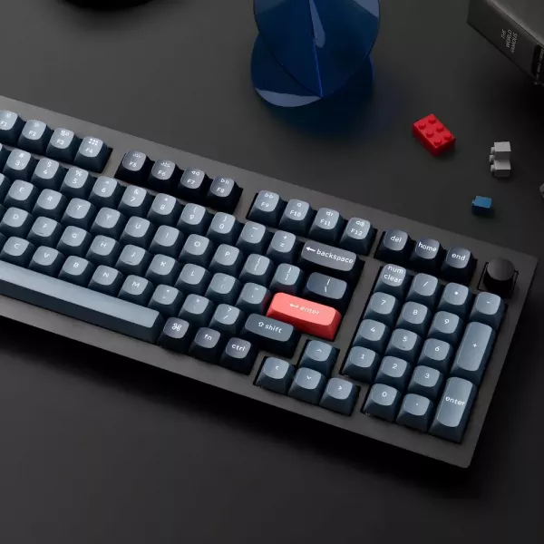 Ігрова клавіатура Keychron V5 Max 100 Key RGB Hot-Swap Gateron Jupiter Brown (Black) (V5M-D3-UA)