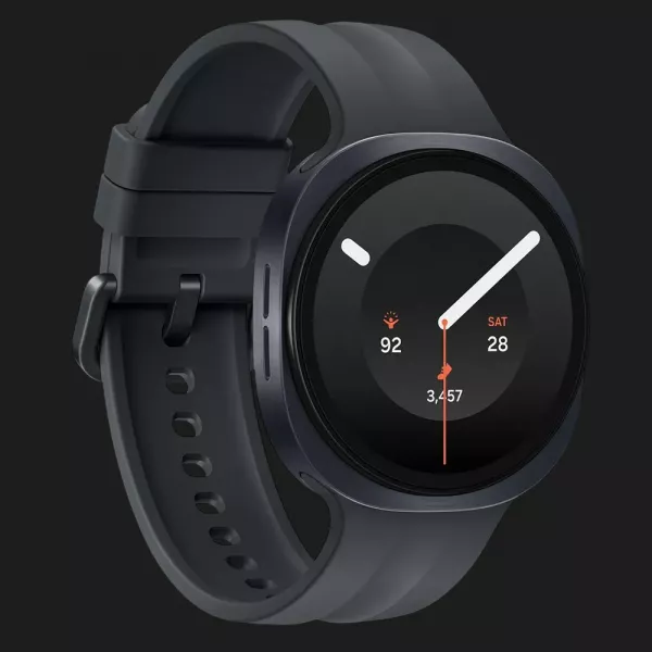 Смарт-годинник Samsung Galaxy Watch 9 44mm Graphite with Black Sport Band (Standard)
