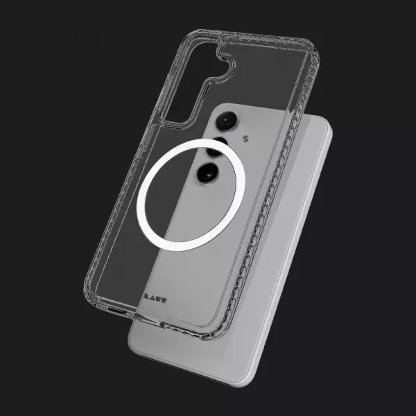 Чохол-накладка LAUT HUEX with MagSafe для Samsung Galaxy S24 (Crystal)