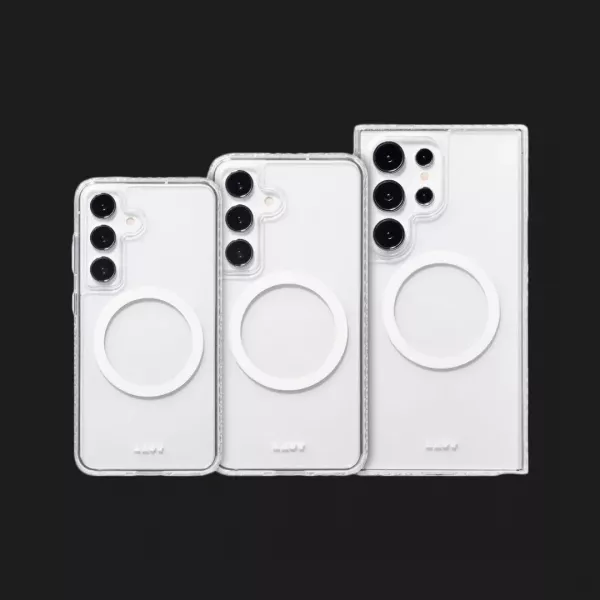Чохол-накладка LAUT HUEX with MagSafe для Samsung Galaxy S24 (Crystal)