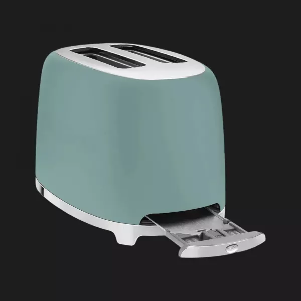 Тостер SMEG (Matt Emerald Green)