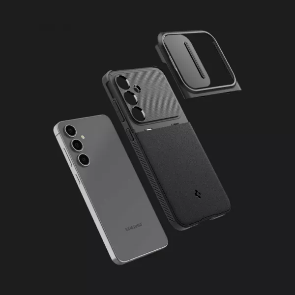 Чохол Spigen Optik Armor для Samsung Galaxy S24 FE (Black)