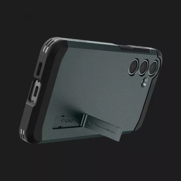 Чохол Spigen Tough Armor для Samsung S24 FE (Abyss Green)