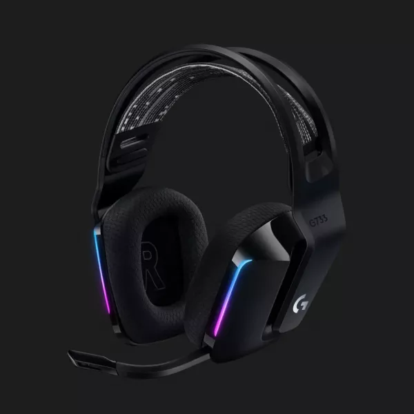 Ігрові навушники Logitech G733 Lightspeed Wireless RGB Gaming Headset Black EU (981-000864)