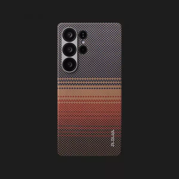Чохол Pitaka Tactile Woven Case для Samsung Galaxy S25 Ultra (Sunset)