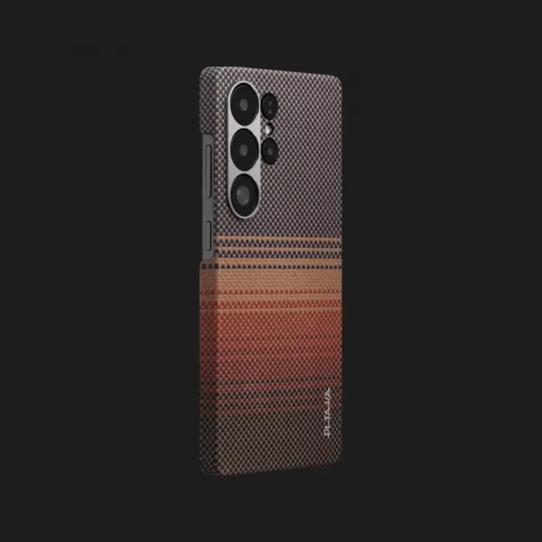 Чохол Pitaka Tactile Woven Case для Samsung Galaxy S25 Ultra (Sunset)