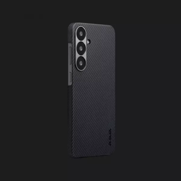 Чохол Pitaka Ultra-Slim Case для Samsung S25+ (Black/Gray Twill)