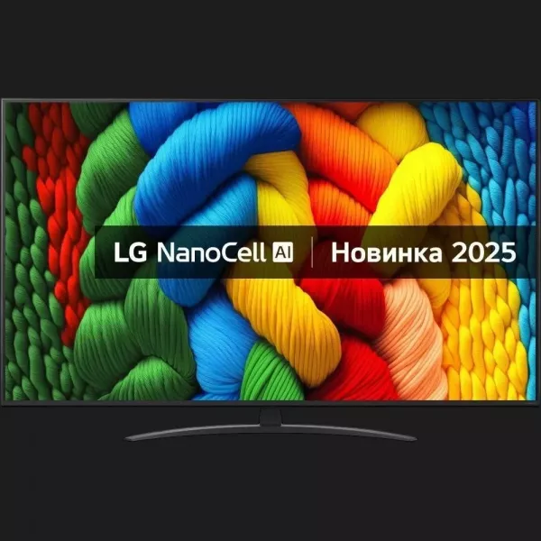 Телевізор LG 86 86NANO81A6A (UA)