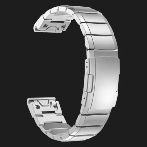 Ремінець Metal Strap для Garmin 20 mm (Silver)
