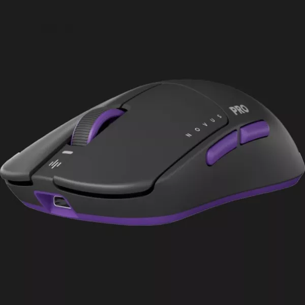 Ігрова миша Dark Project Novus Pro (Black/Violet) (UA)