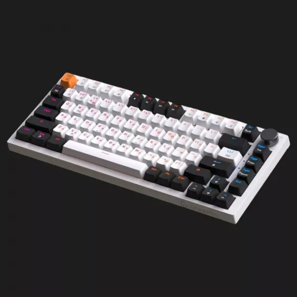 Ігрова клавіатура GamePro MK160W (Red) з Hot-Swap RGB White (UA)