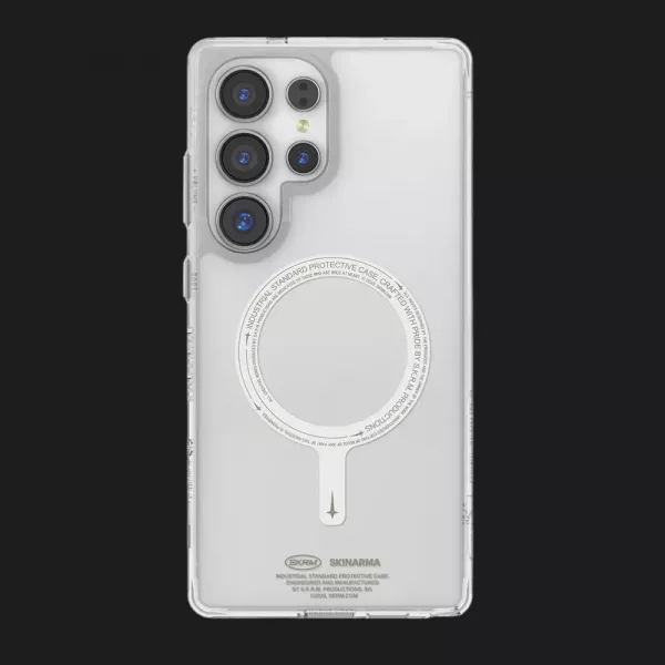 Чохол SkinArma Saido Niteglow with Mag-Charge для Samsung S25 Ultra (Green) (SK-525U-SDOGLOW-GRN)